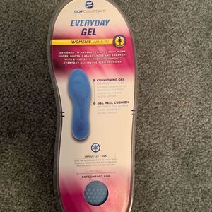 Women's Blue Gel Insoles